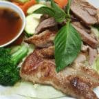 Best A15. Grilled Pork Neck in Lincoln City, OR