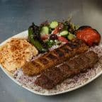 Best Ground Chicken and Ground Beef Kabob Plate in Downey, CA