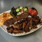 Best Roasted Chicken and Ground Beef Plate in Downey, CA