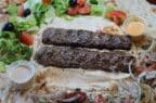 Best Beef Kofta Kabob & Hummus on Iraqi Bread in Beaverton, OR