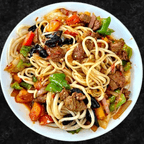 Best Uyghur Lagman with Lamb and Veggie (维吾尔拌面) in Flushing, NY