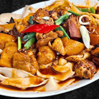 Best Uyghur "Big Plate" Braised Chicken with Noodles (Small) 维吾尔大盘鸡拌面(小份) in Flushing, NY